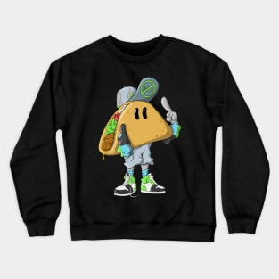 Cool Taco, Never Mild Crewneck Sweatshirt